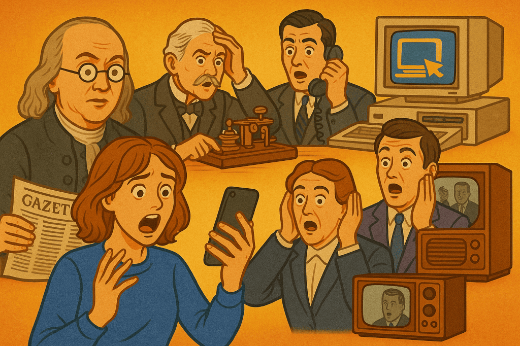 Every Time Communication Evolved, People Lost Their Minds: A Rant on New Ways to Talk