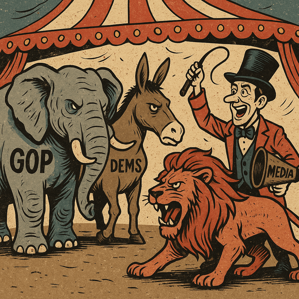 The Bipartisan Circus&nbsp; Part One: Republicans, Democrats, and Other Dangerous&nbsp;Animals