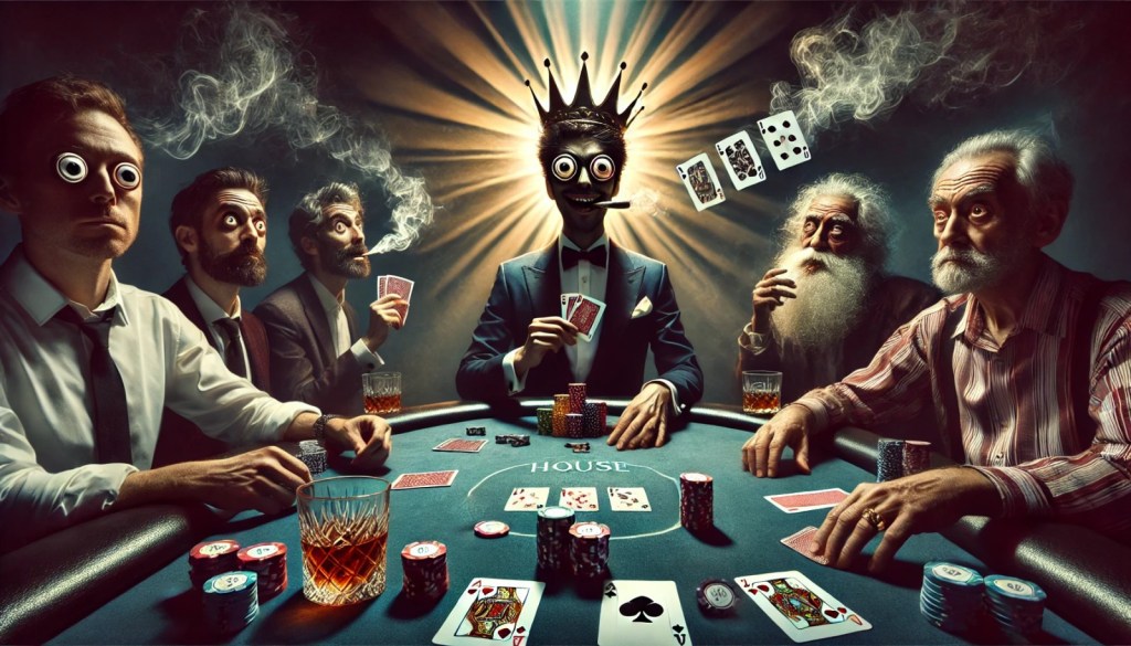 The Poker Game of Life